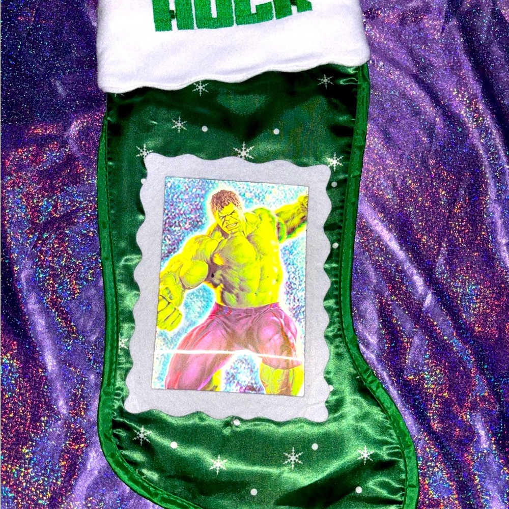 Incredible Hulk Xmas Stocking